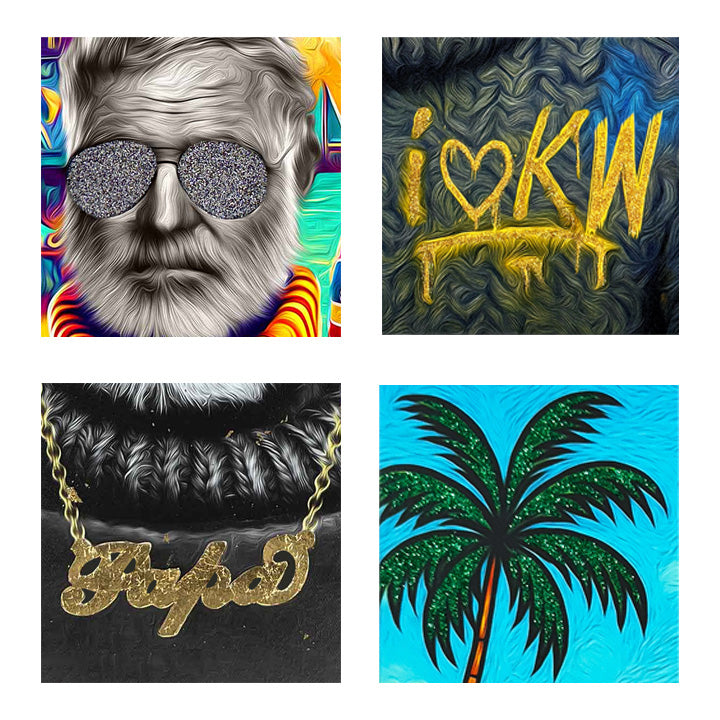 100 Hemingways (Hand-Embellished)