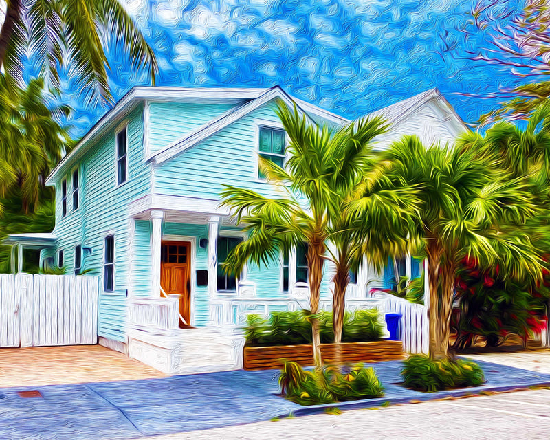 "Four Trees" - Backyards of Key West Gallery