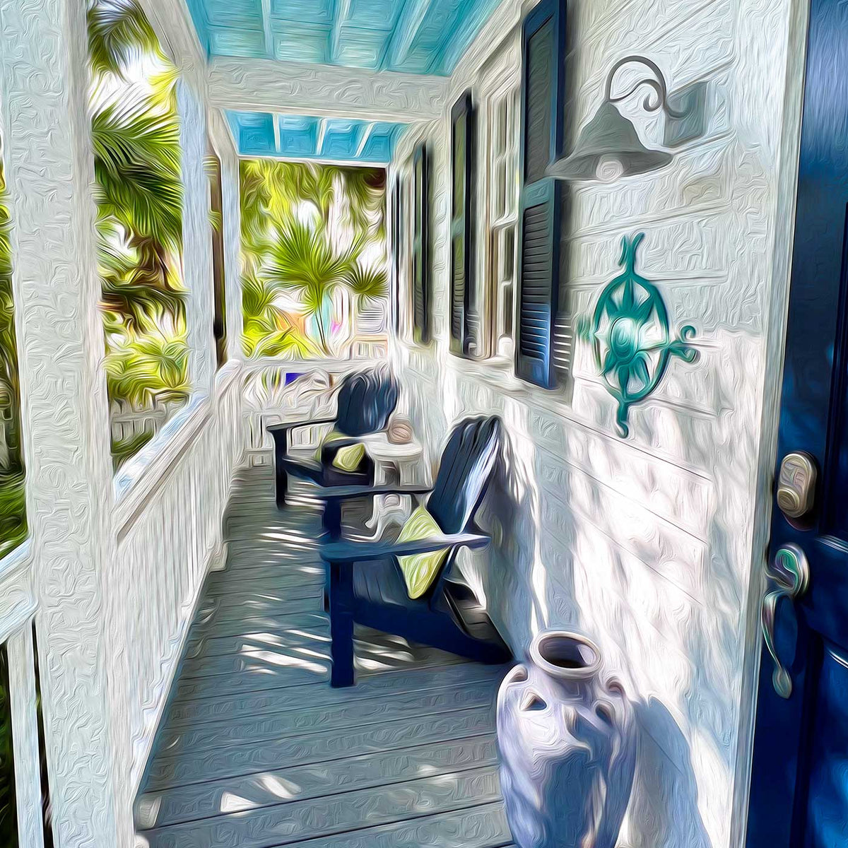Porch Sitting