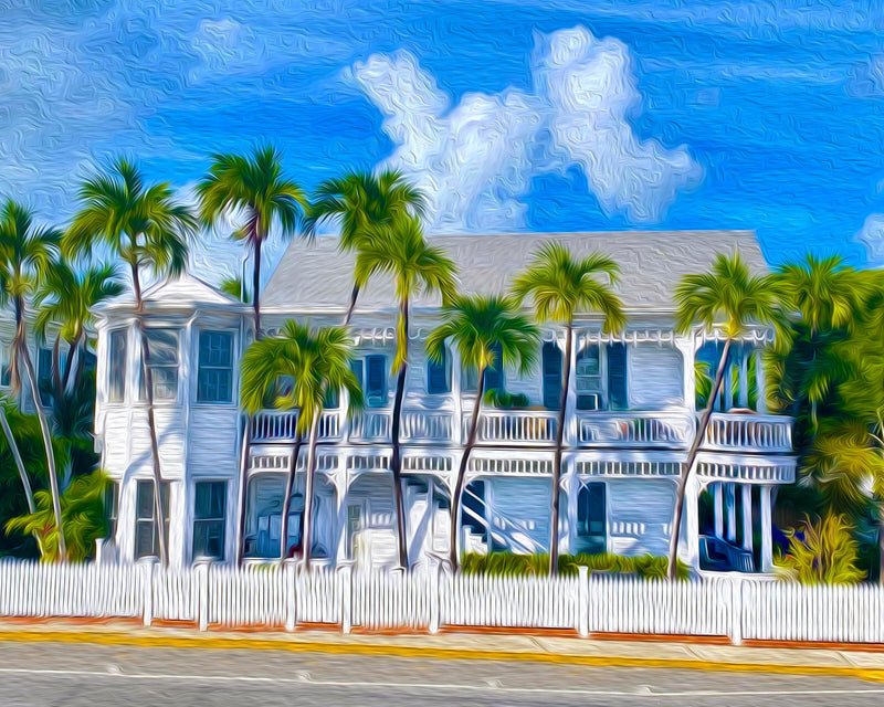 "Side Porch" - Backyards of Key West Gallery