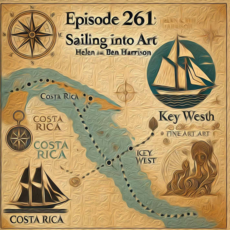 Episode 261: Crafting Life's Journey – Boatbuilding to Fine Art with Harrison Gallery