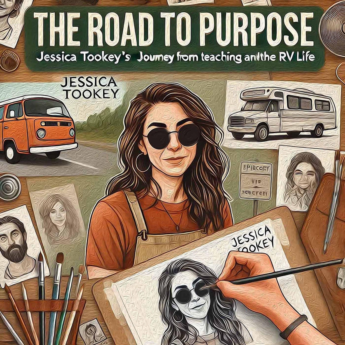 Episode 257:  The Road to Purpose: Jessica Tookey’s Journey from Teaching to Art and RV Life