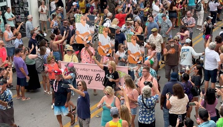 217 - Key West Pulls Off Largest Pop-Up Parade to Honor the Passing of Local Legend and Mega-Star Jimmy Buffett