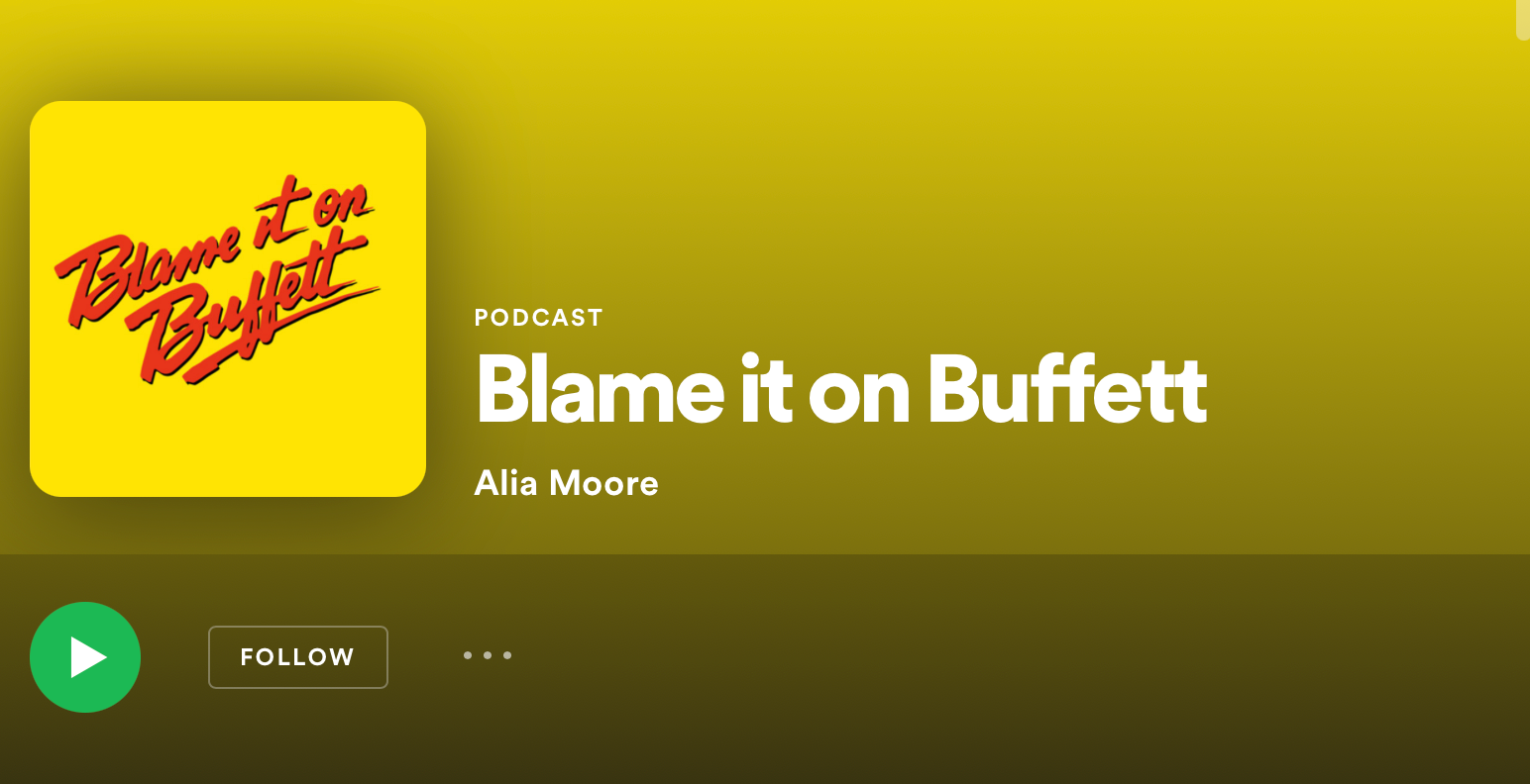 #75 - My Interview on the Blame it on Buffett Podcast