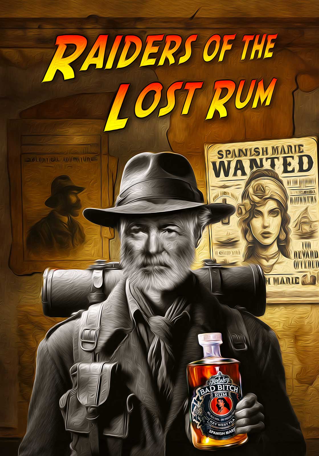 #10 Raiders of the Lost Rum (Hand-Embellished Edition — Only 5 Available)