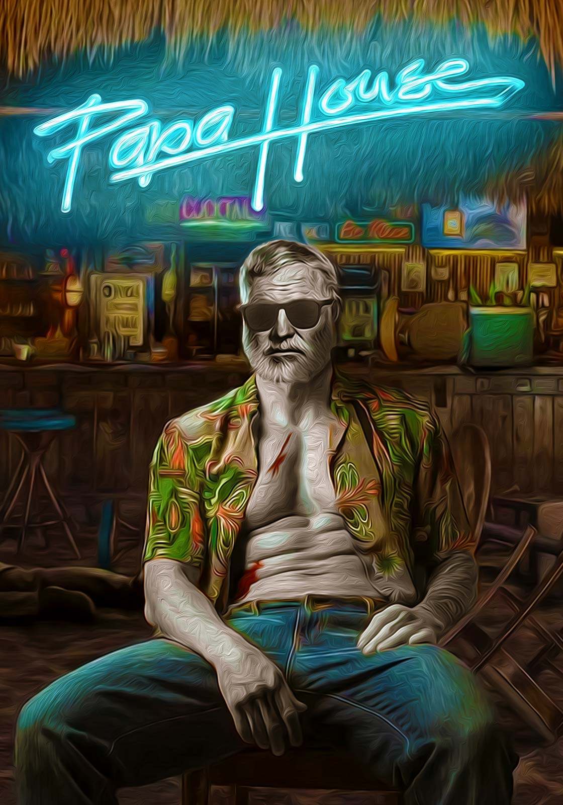 #11 Papa Road House (Hand-Embellished Edition — Only 5 Available)