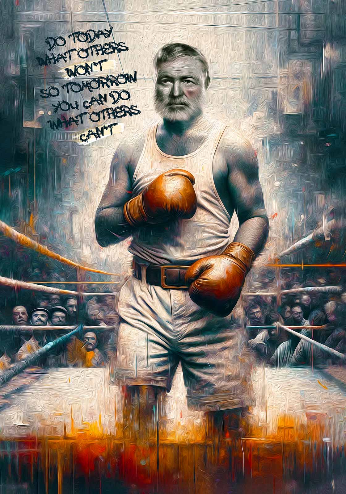 #12 Papa Champ (Hand-Embellished Edition — Only 5 Available)