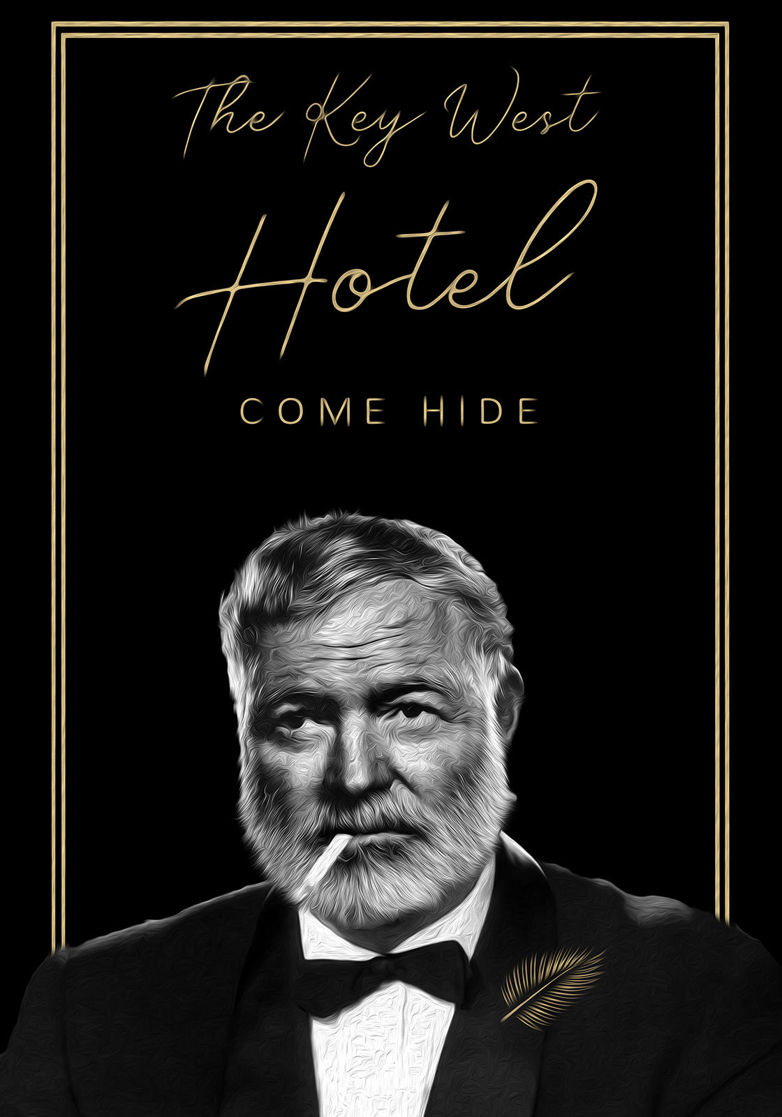 #13 Papa Hotelier (Hand-Embellished Edition — Only 5 Available)