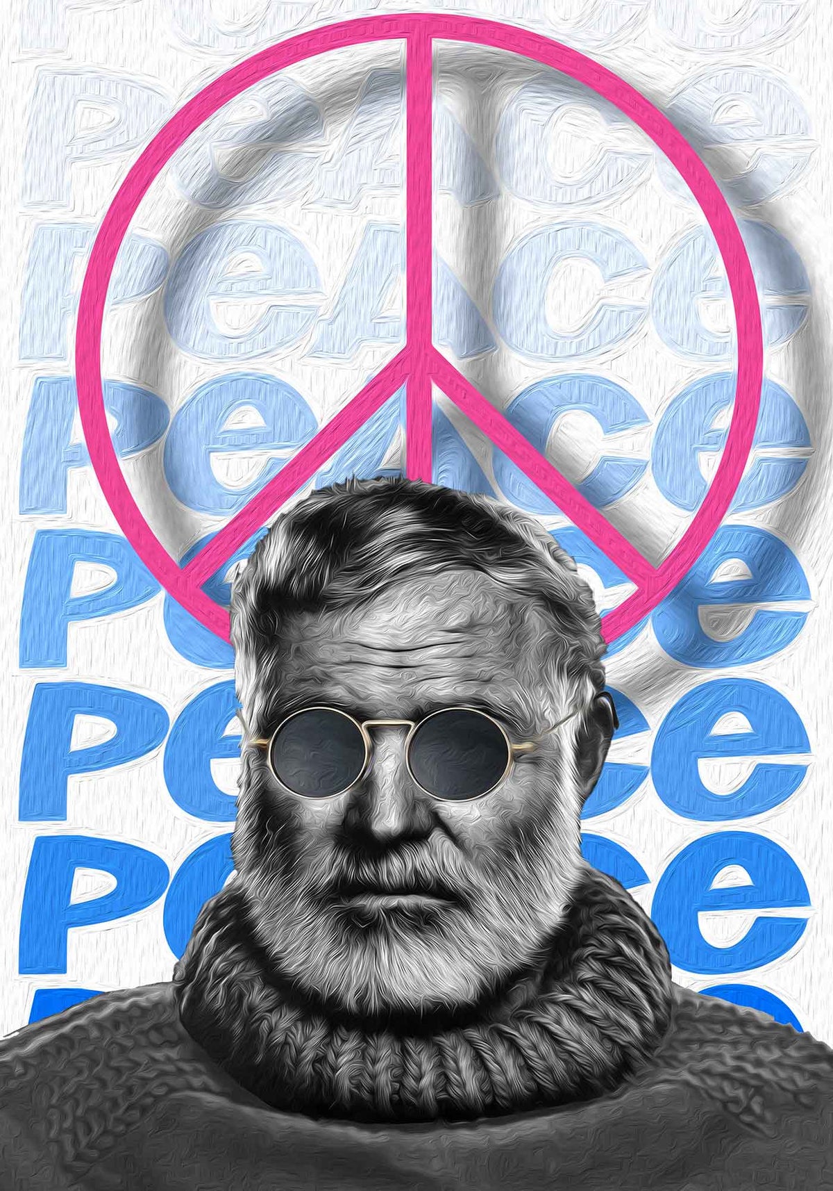 #6 Papa Peace (Hand-Embellished Edition — Only 5 Available)