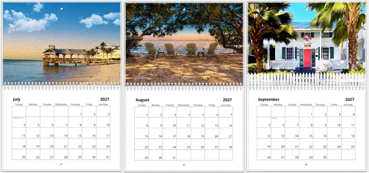 Limited Edition 2027 Key West Calendar