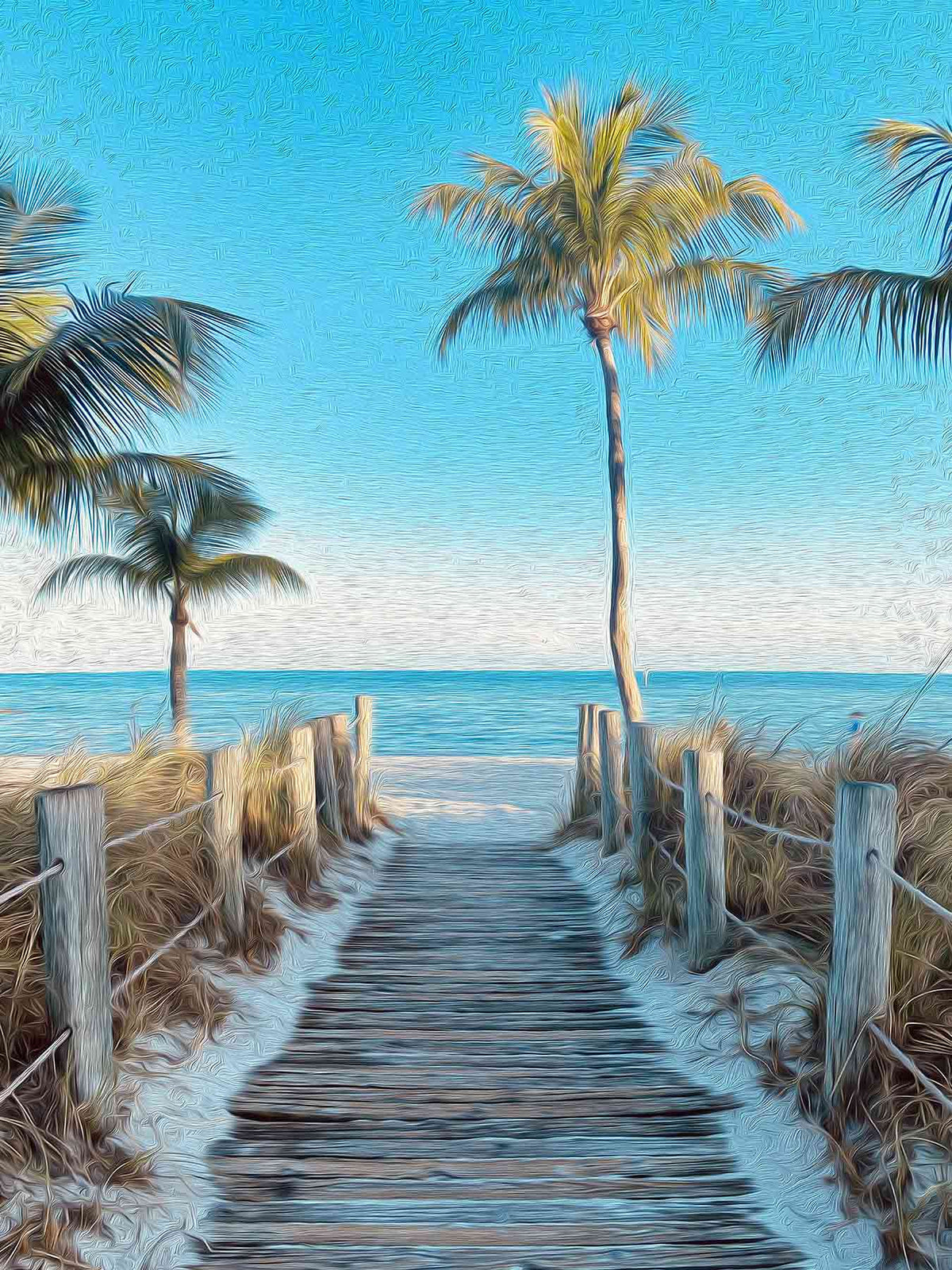 Beach Bum - Key West Art Gallery – Backyards of Key West Gallery