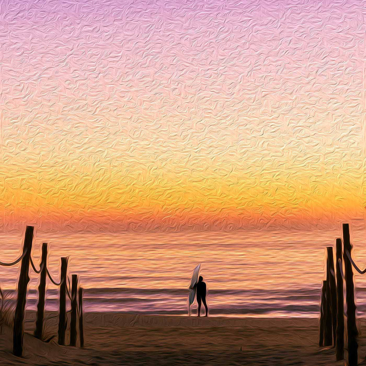 Morning Surf (Rehoboth Beach)