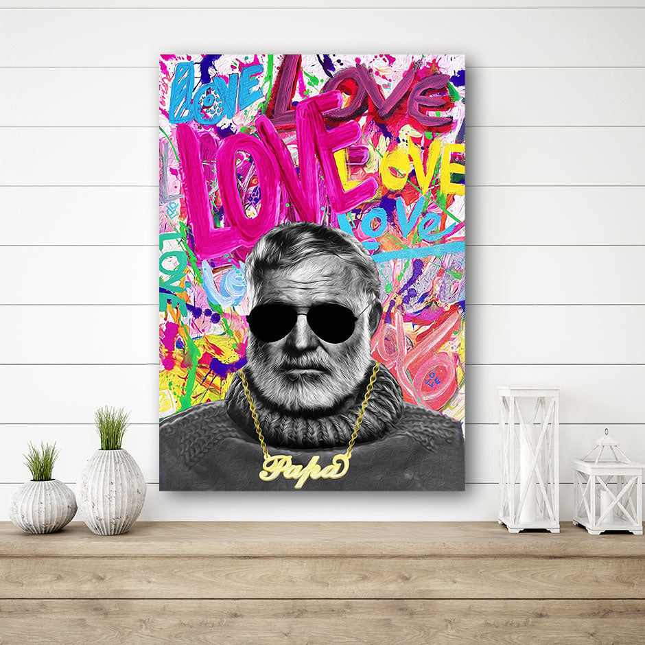 #1 Papa Love (Hand-Embellished Edition — Only 5 Available)