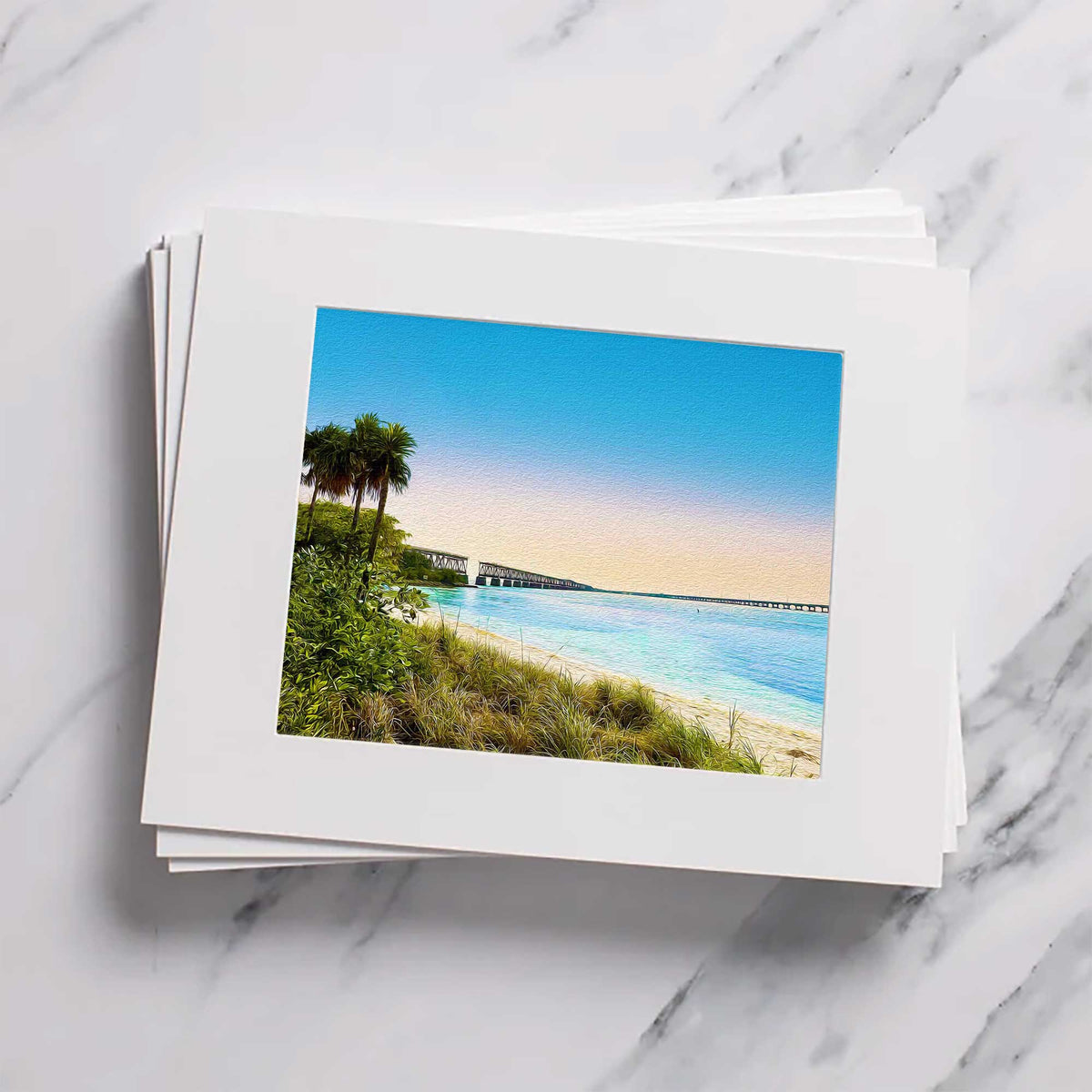 Sandbar Matted Print (Copy)