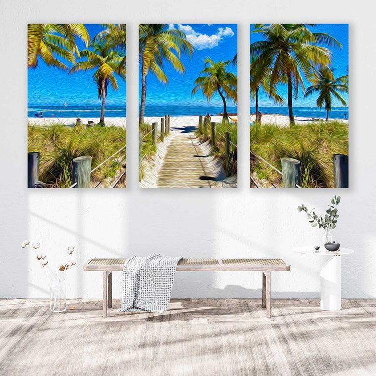 Fred tropical tree artwork available in large formats