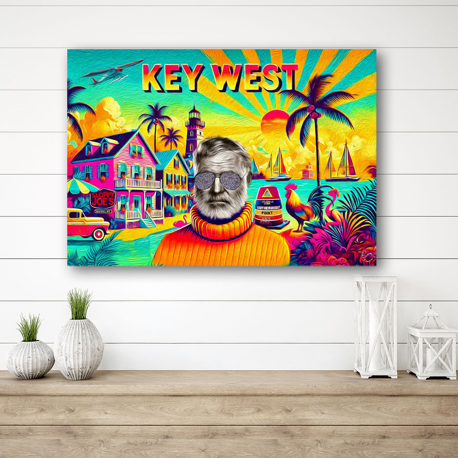 #14 Papa Conch Republic (Hand-Embellished Edition — Only 5 Available)