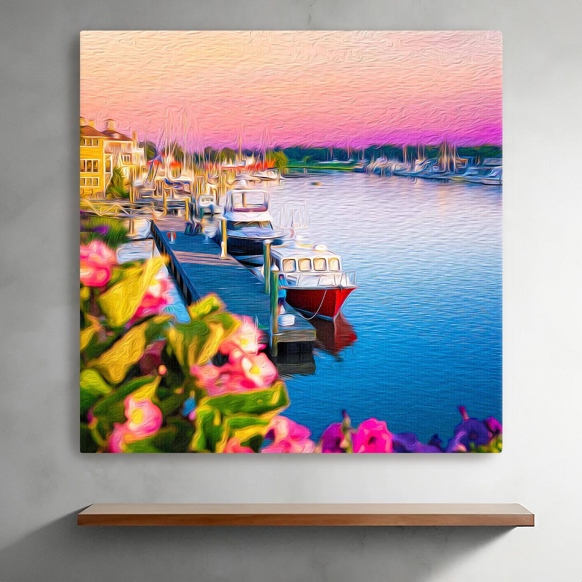 Man on the Dock (Delaware Harbor)