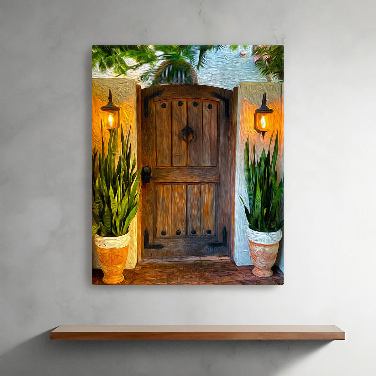 Backyards of Key West Art Gallery - Key West Canvas Prints