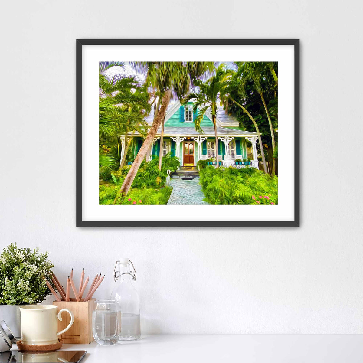 Flamingo Matted Print