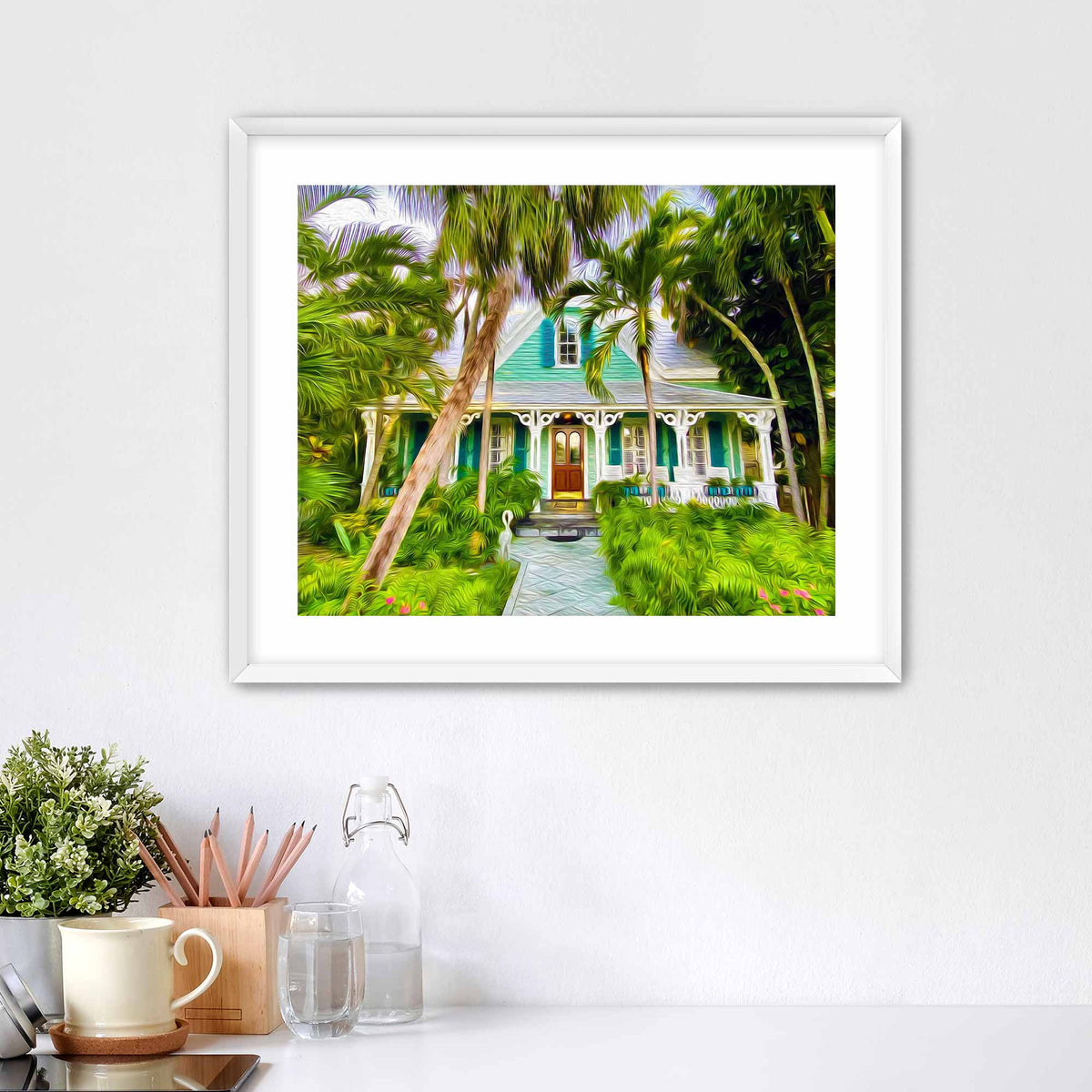 Flamingo Matted Print