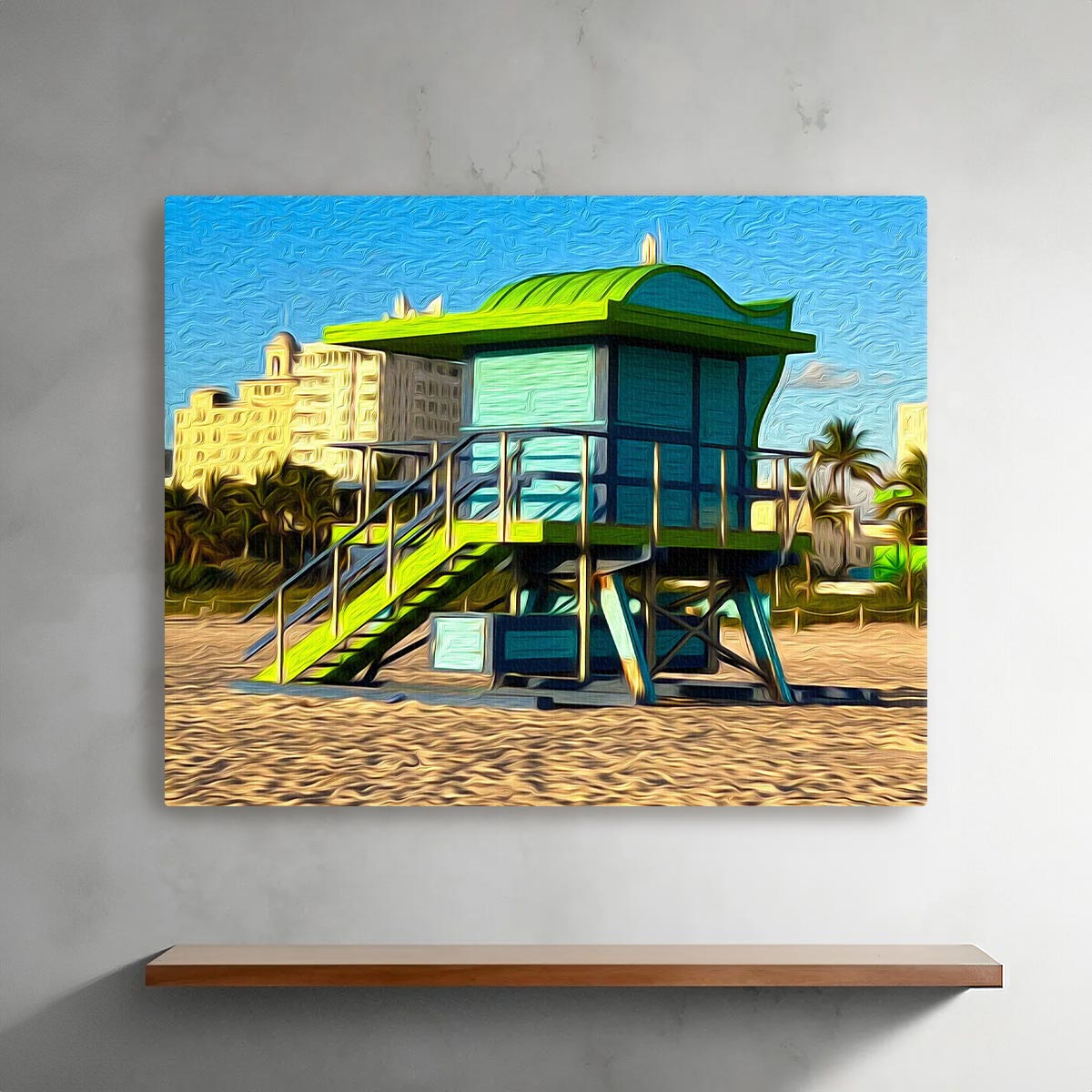 Green Lifeguard (Miami Beach)