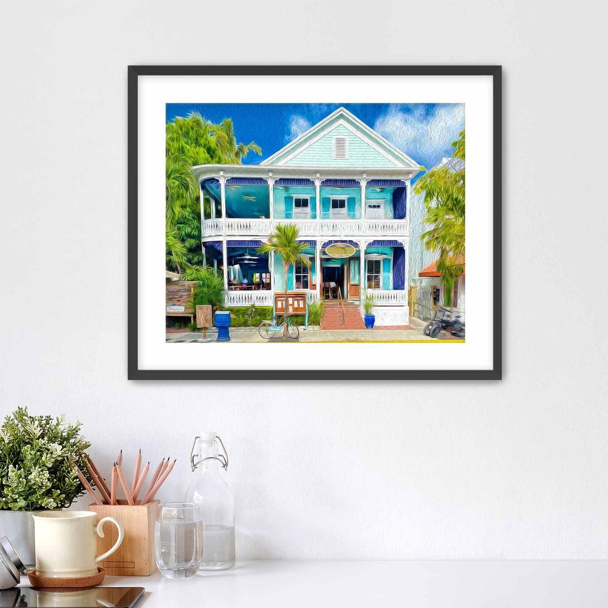 Happy Hour Matted Print