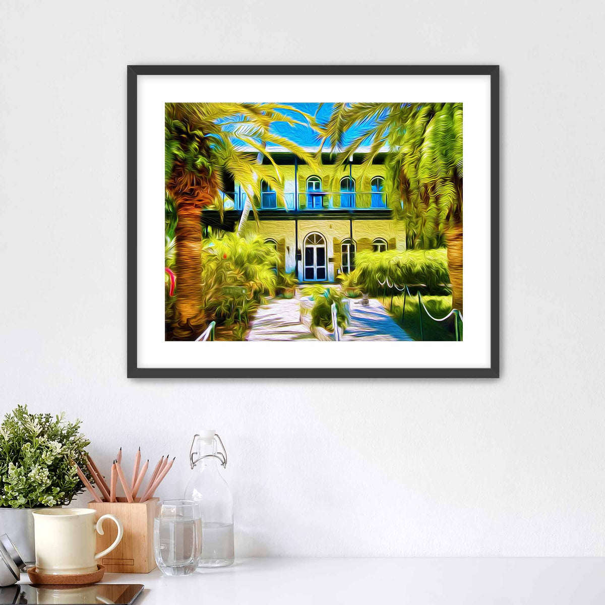 Hemingway Matted Print
