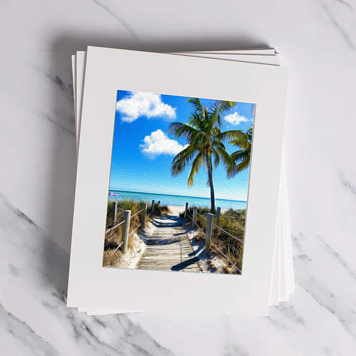 Late Afternoon Matted Print