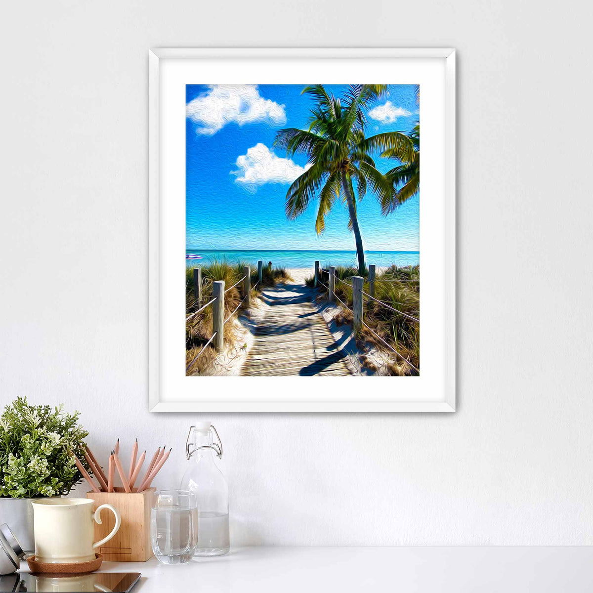Late Afternoon Matted Print