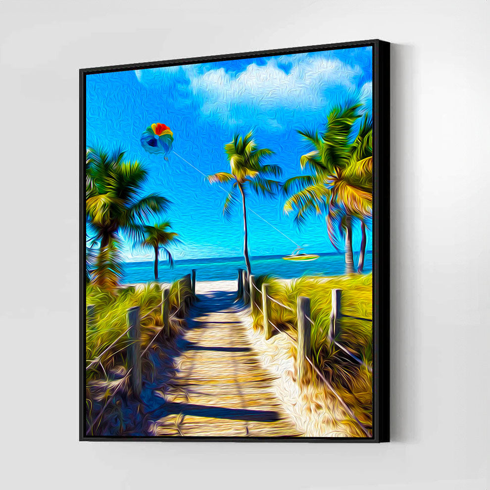 Smathers Beach Key West | A Backyards of Key West Art Gallery