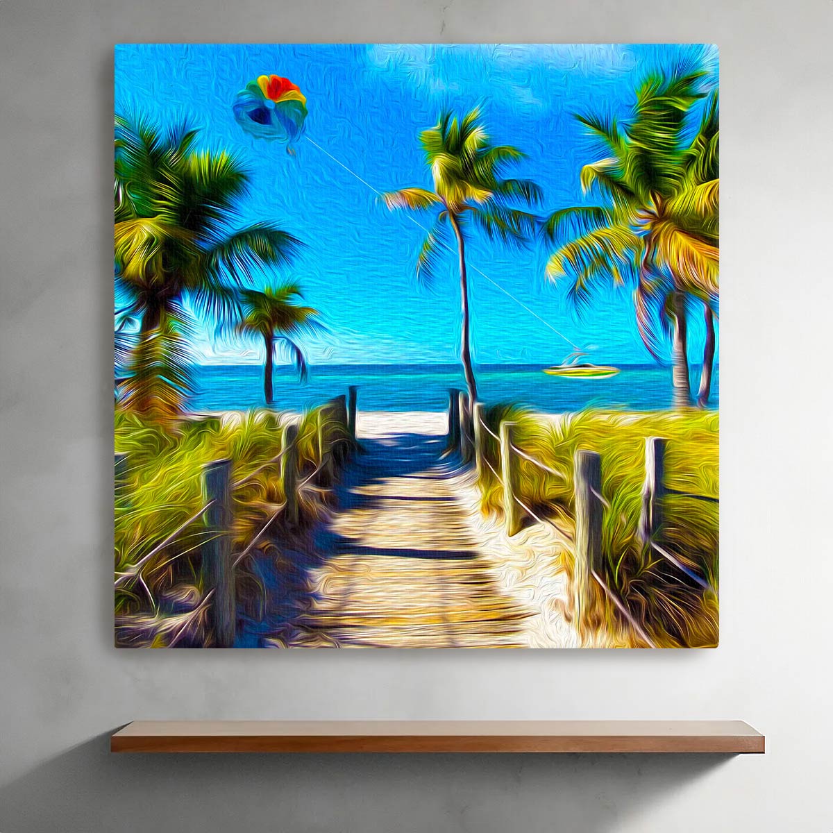 Smathers Beach Key West | A Backyards of Key West Art Gallery