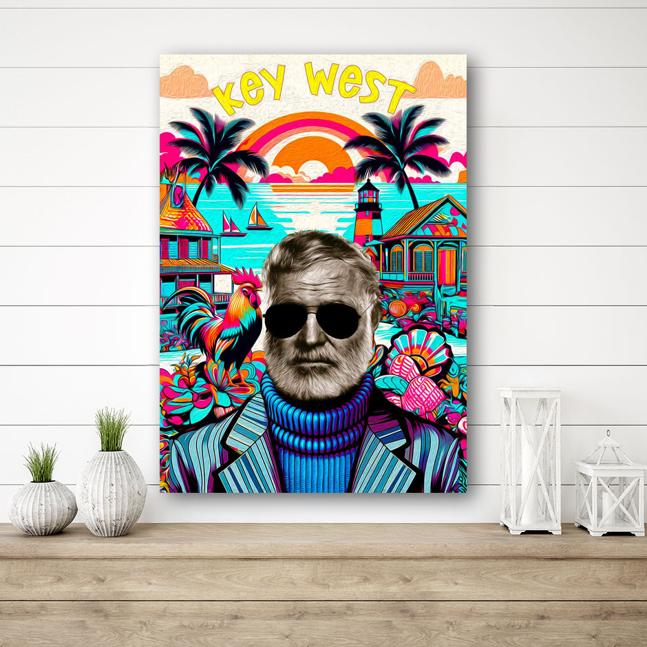 #9 Papa Key West (Hand-Embellished Edition — Only 5 Available)