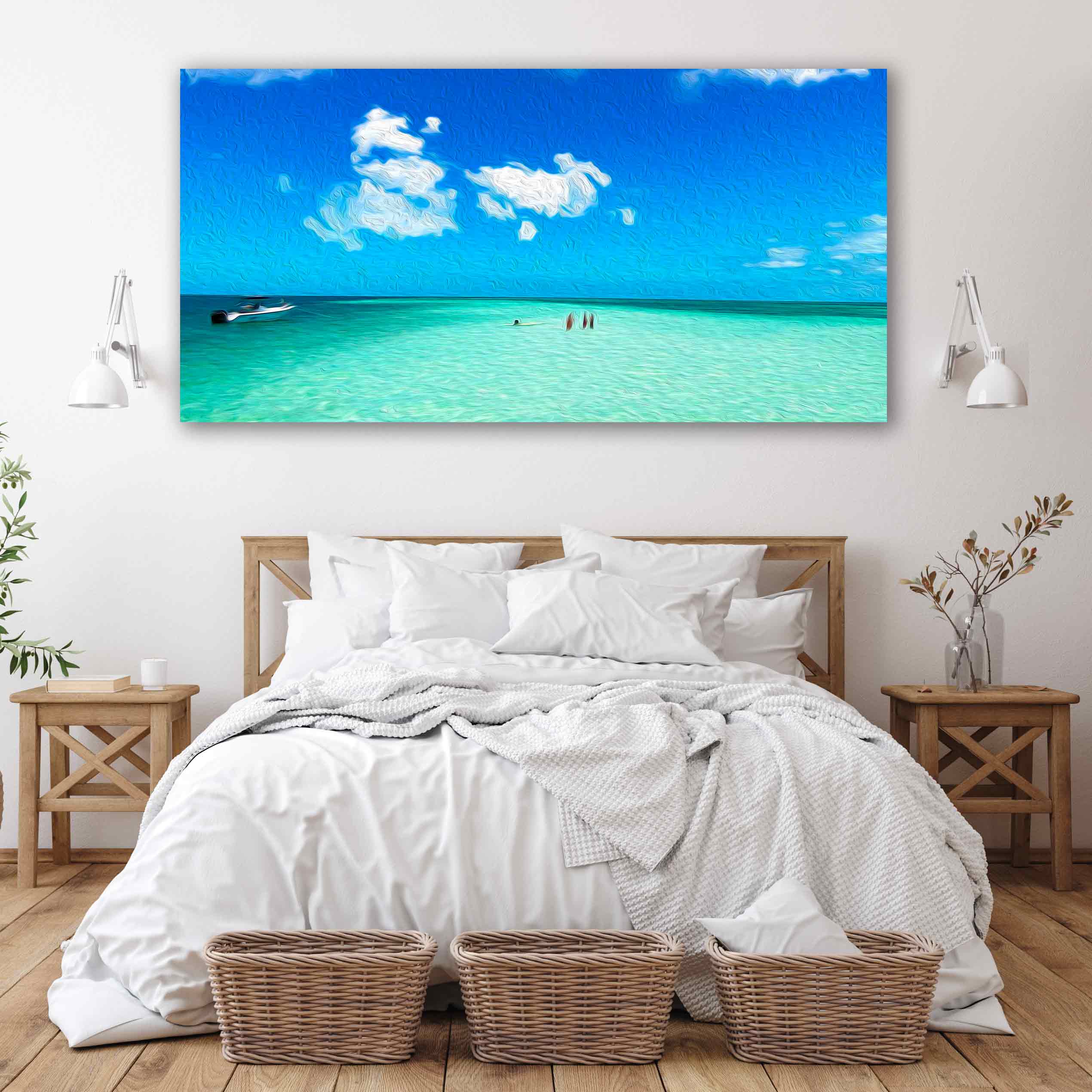 Jewfish Basin Sandbar - A Backyards of Key West Art Gallery