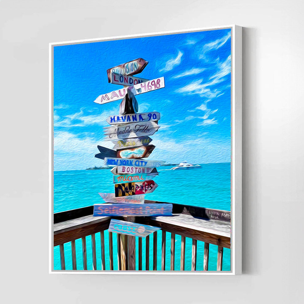 Selfiemost Point - Sunset Pier  A Backyards of Key West Art