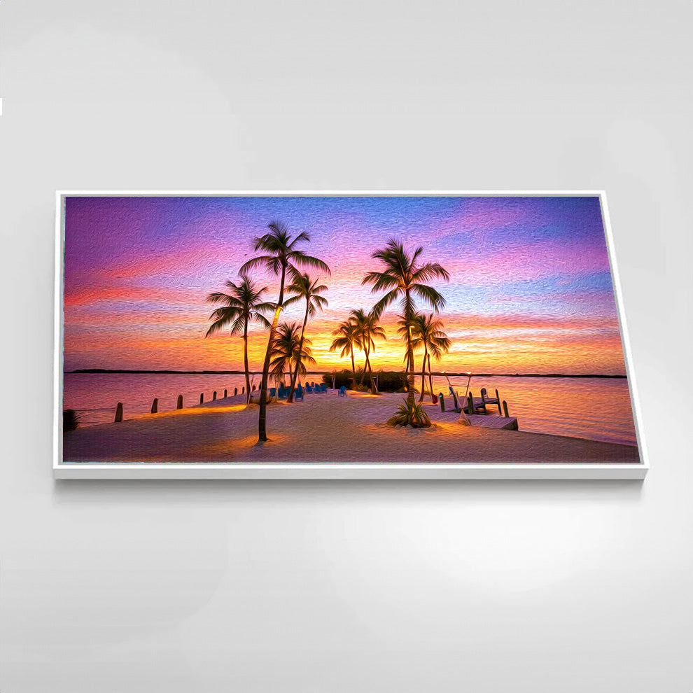 Islamorada Sunset Wall Art Canvas Print | Backyards of Key West Islamorada Sunset Wall Art Canvas Print | Backyards of Key West