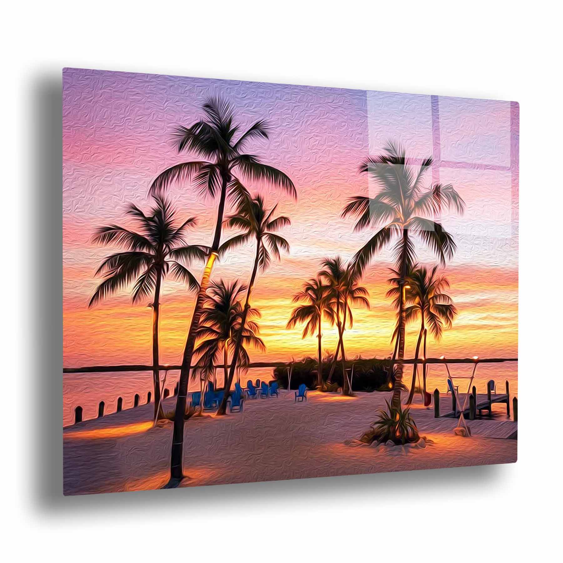 Islamorada Sunset Wall Art Canvas Print | Backyards of Key West