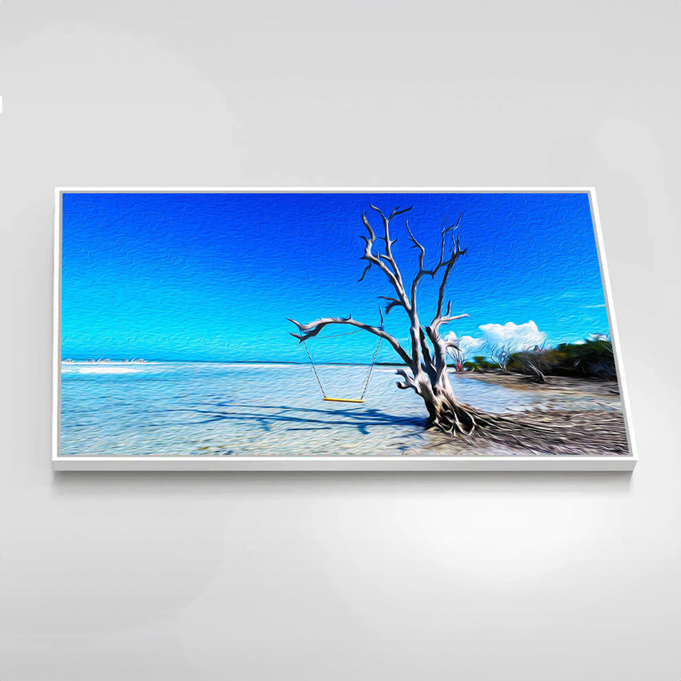 Snipes Point Sandbar | A Backyards of Key West Art Gallery