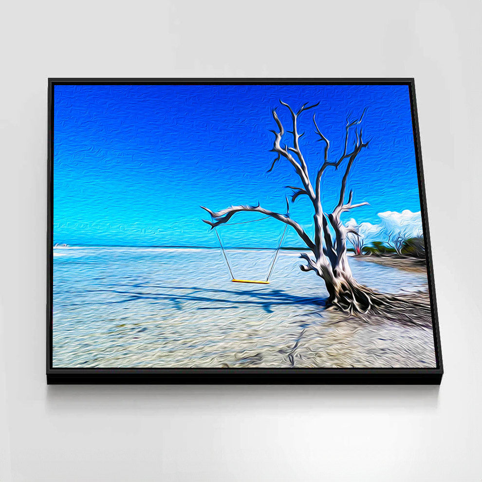 Snipes Point Sandbar | A Backyards of Key West Art Gallery – Backyards ...