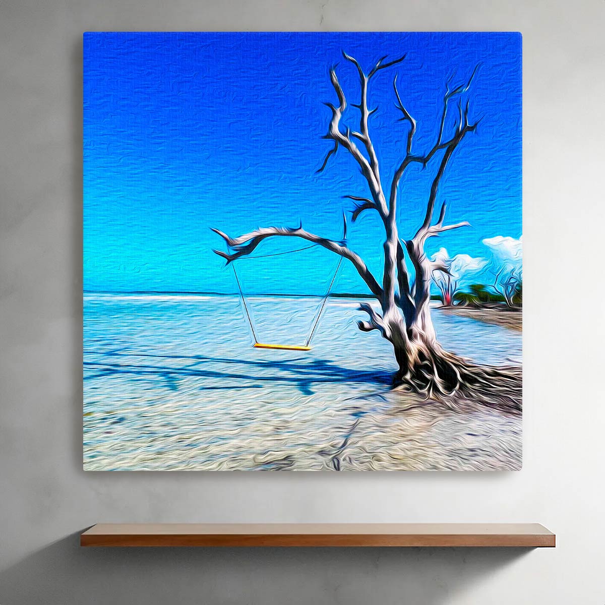 Snipes Point Sandbar | A Backyards of Key West Art Gallery