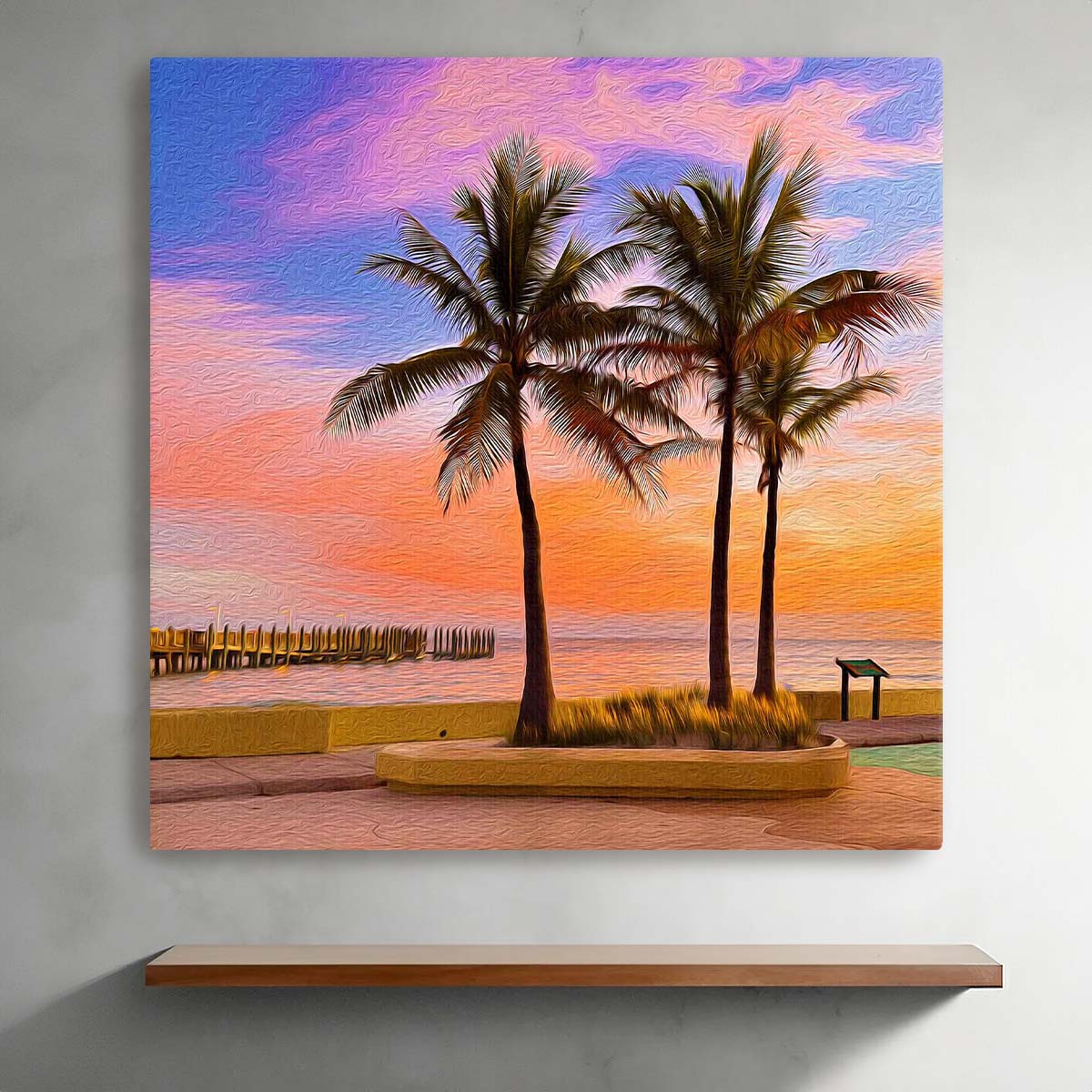 Waterfront Afterglow