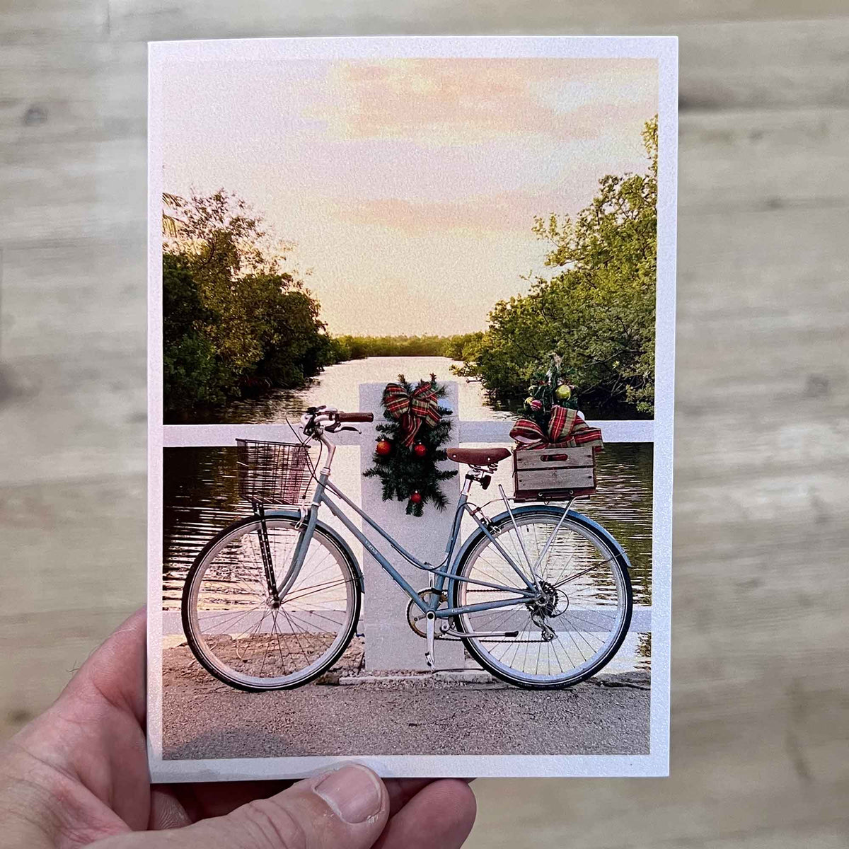 Bike Christmas Card (Set of 4)
