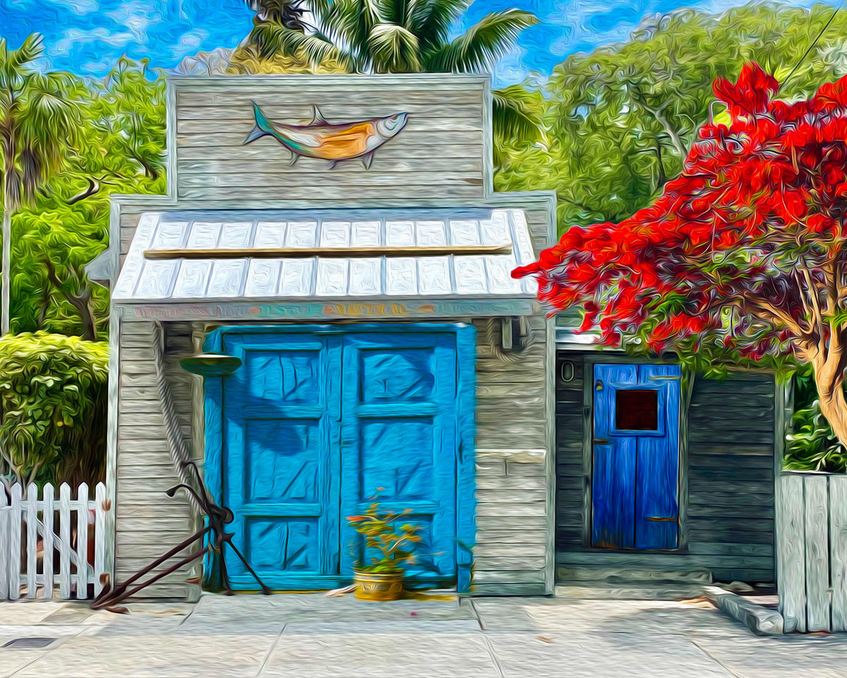 "Hidden Mermaid" - Backyards of Key West Gallery