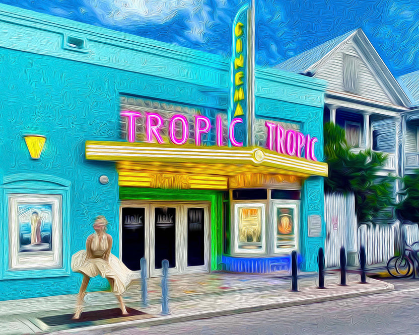 A Key West Art Gallery Tropic Cinema Key West Art Backyards of Key