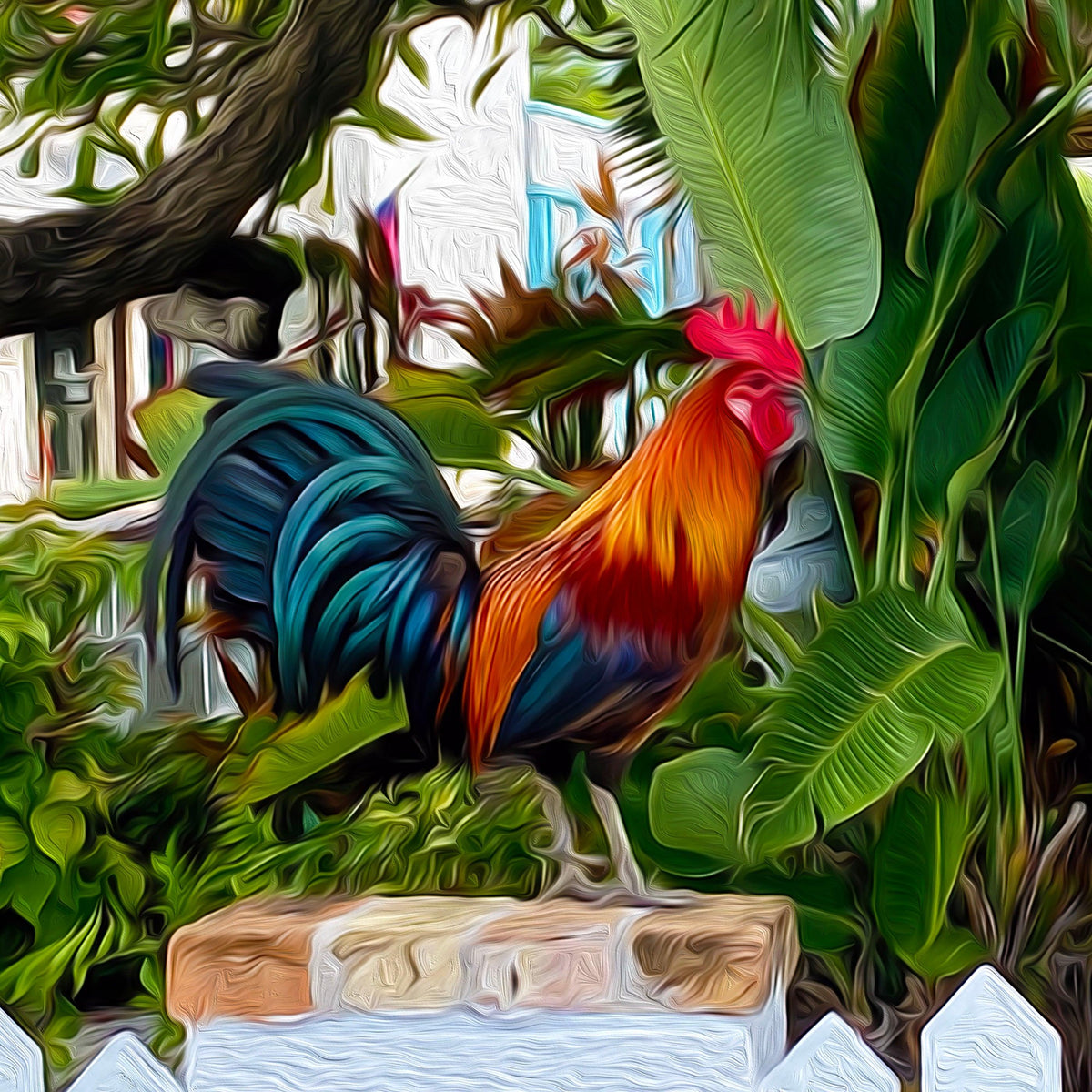 "Perched" - Backyards of Key West Gallery