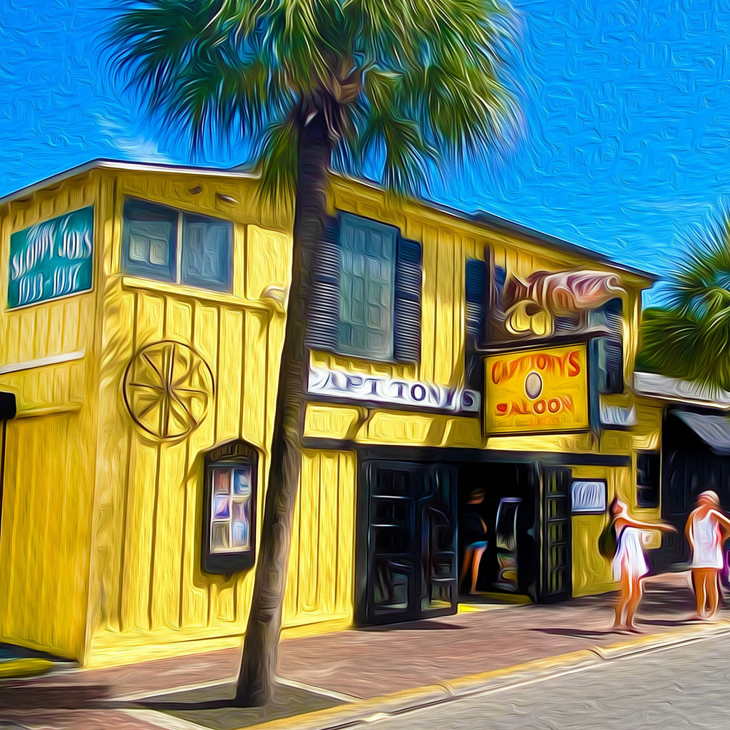 Captain Tony's Saloon Bar - Affordable Canvas Prints | A Backyards of ...