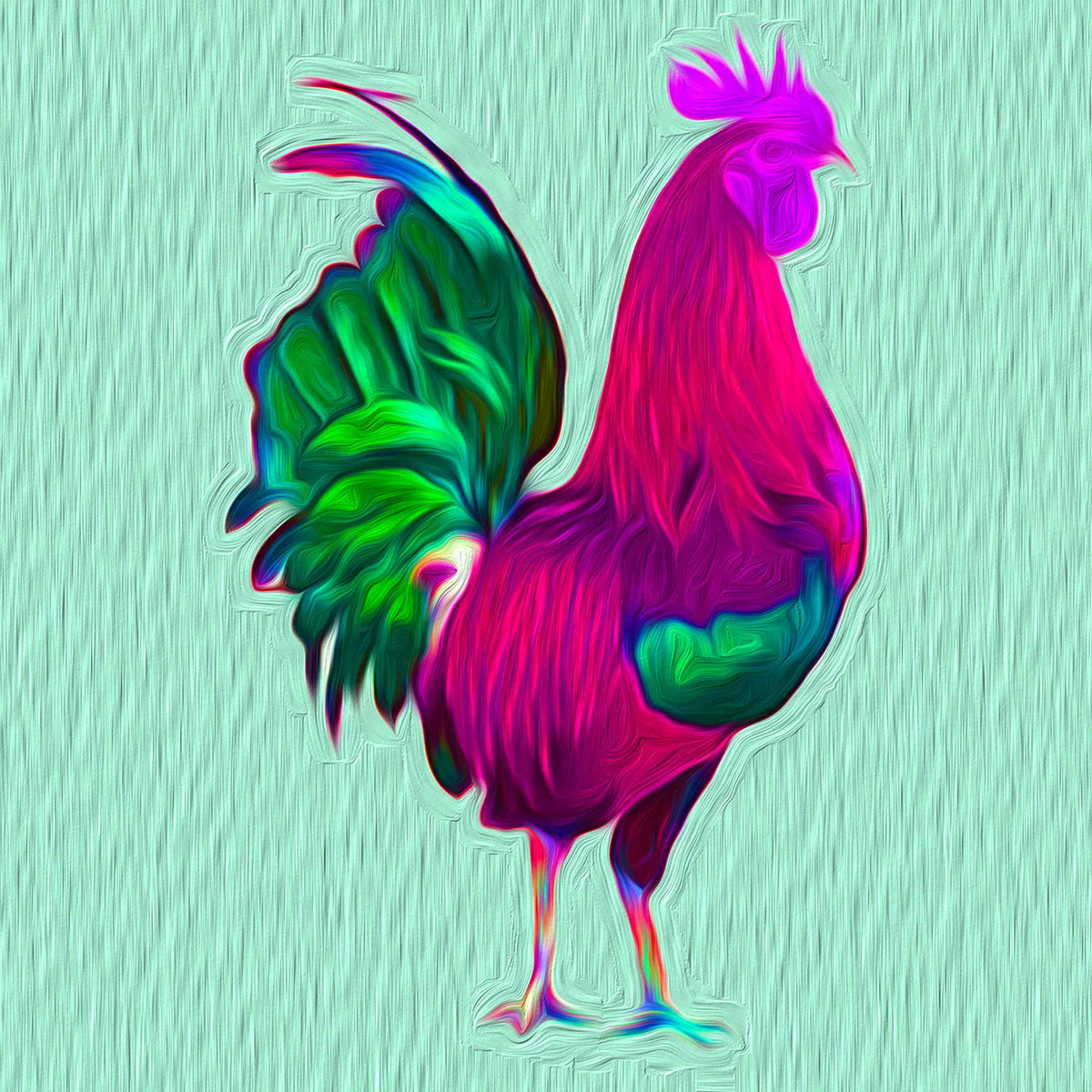 Warhol Rooster II (limited to 10)
