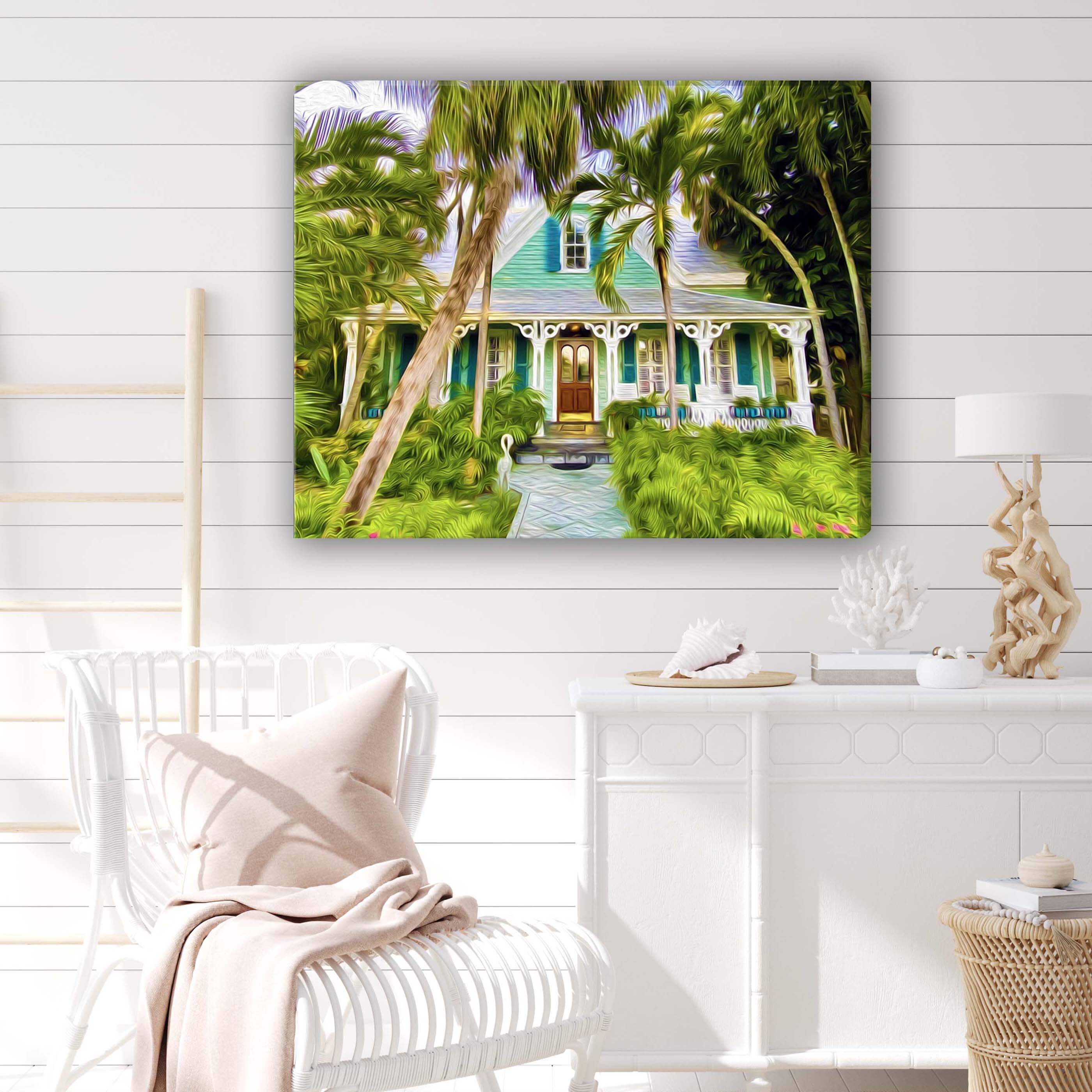 Kids Brothers Art Frame store Wall Home Decor Beach Key West Style